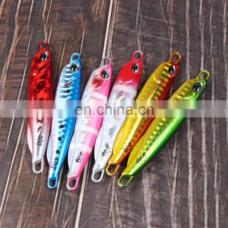 JOHNCOO 10G/20G/30G/40G/60G Sinking Saltwater Long Casting Variable Depth Metal Lure Jigging Lures