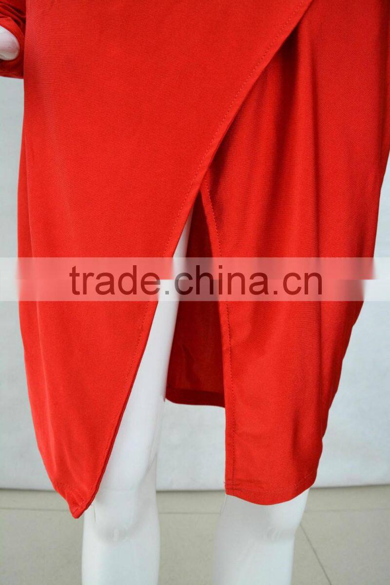 spring casual dress womans fashion dress long sleeves evening dress