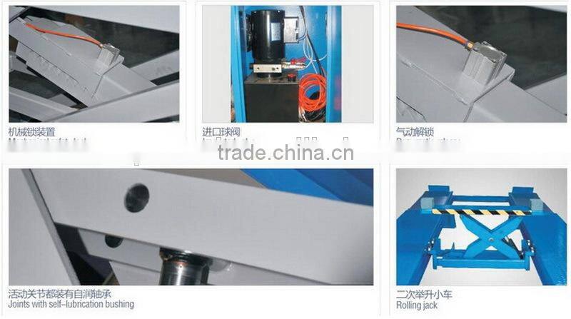 SF-G5000 Long Platform Scissor Lift, Car Scissor Lift, Car Lift