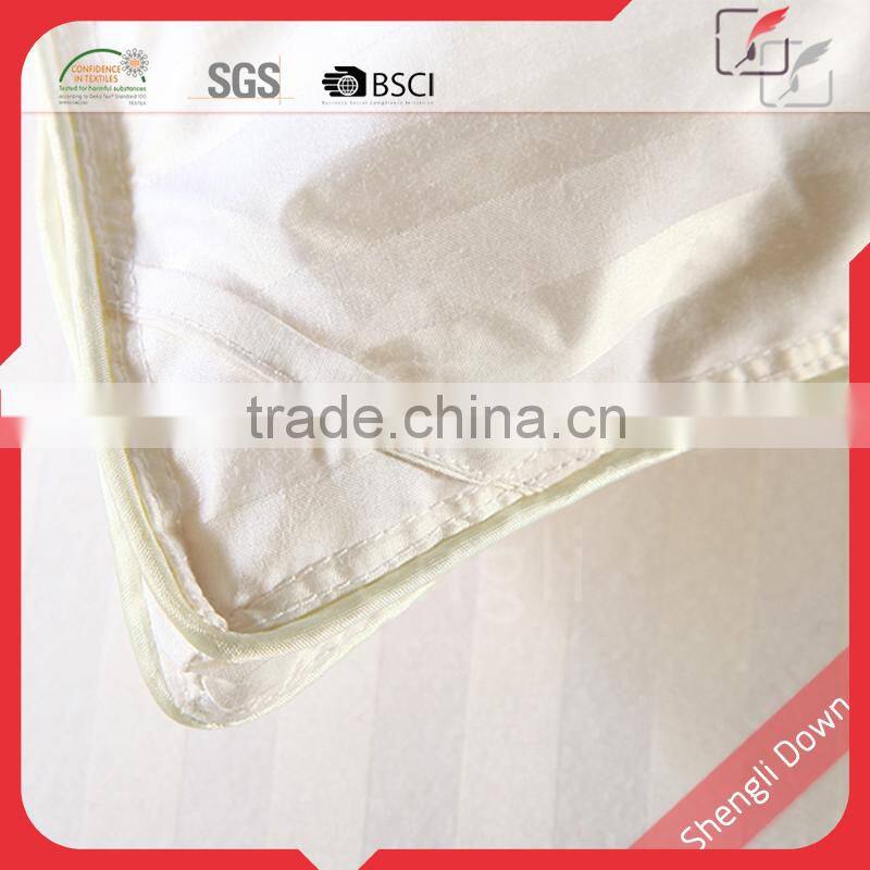 Goose down duvet 90% goose feather 10% goose down Oeko-Tex certification