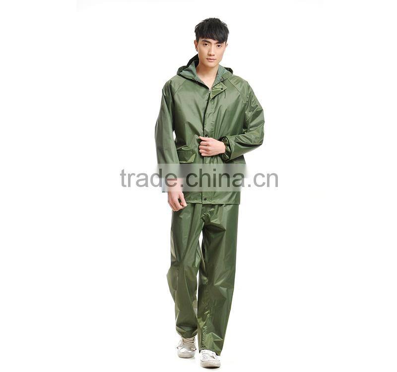PVC pants and jackets raincoat