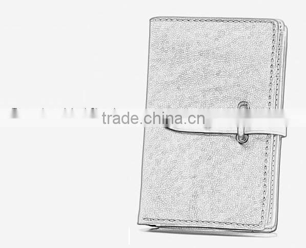 PU leather designer short women wallet