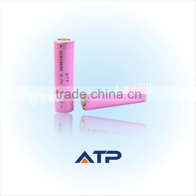 Wholesale price flying toy plane battery / lithium polymer battery 3.7v 2000mah 18650 li-ion battery