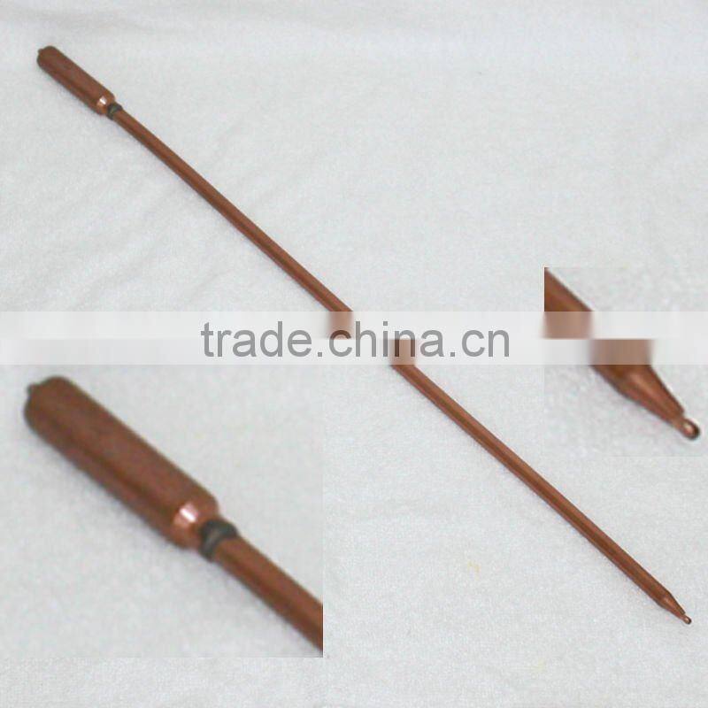 High quality solar heat absorbing copper heat pipe