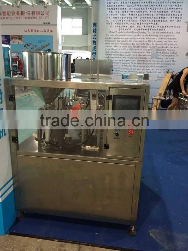 JOIE automatic plastic cup form fill seal machine
