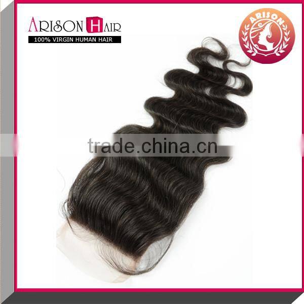 good reputation hair closure in body wave first class hair lace closure