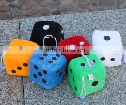 plush dice toys/cheap plush dice toys/hot sale from china