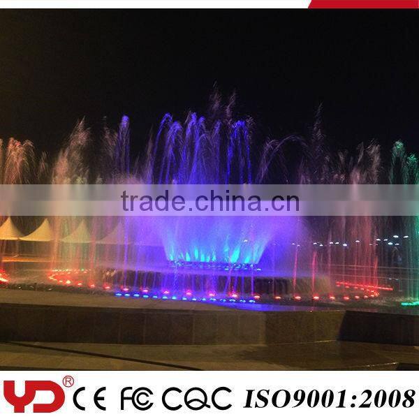 YD 12w rgb underwater led lights CE CQC FCC UL