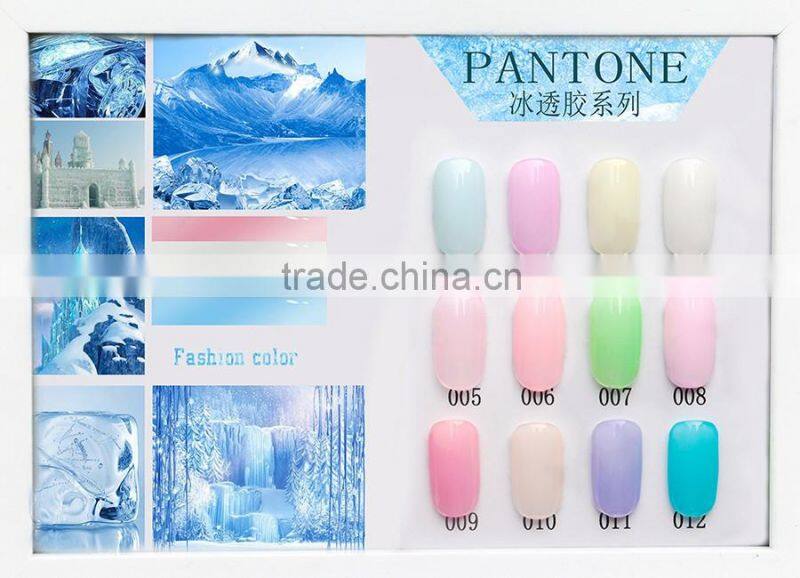 2016 Caixuan nails newest cool summer gel polish colors for nail art