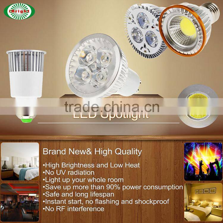 China supplier wholesales 4W indoor small gu10 led spotlight price mr16 led light