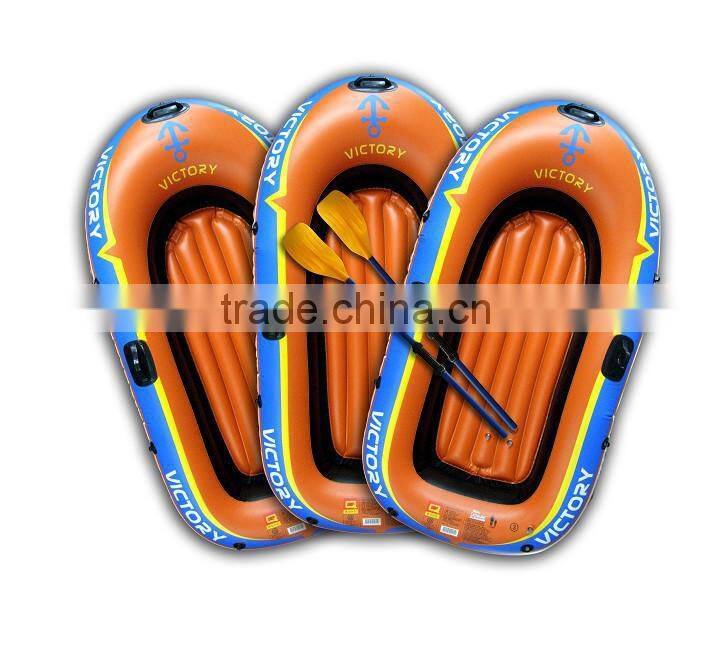 2013 new design PVC inflatable fishing boat for promotion