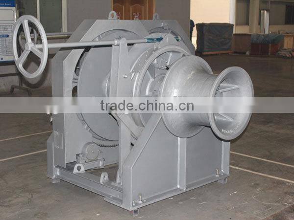 Electric hydraulic marine winch for anchor mooring towing of ship/boat/cargo ship/vessel/ferry boat/tug boat