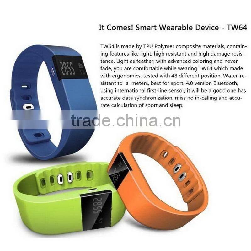Cheap new bluetooth 4.0 smart wristband android cicret smart bracelet