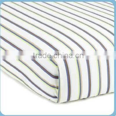 wholesale 100% cotton Jersey fitted sheet for baby