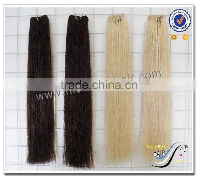 Wholesale high quality cheap hair weave silky straight 100% brazilian virgin human hair