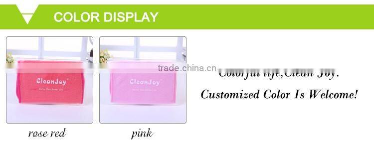coral color 2016 most polular make-up remover face towel