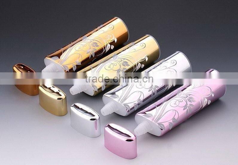 Whole Body Hot-stamping Super Oval Tube with Chrome Color Cap