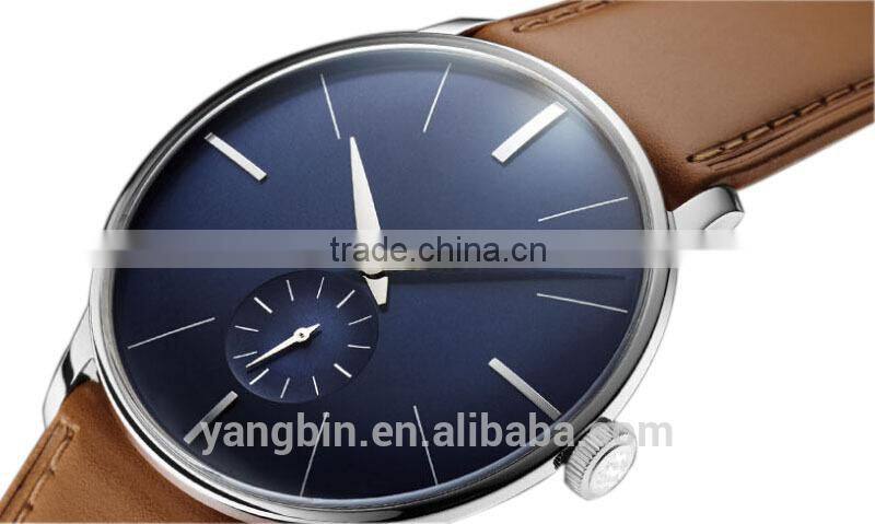 2015 vogue fashion blank dial timepieces watch mens