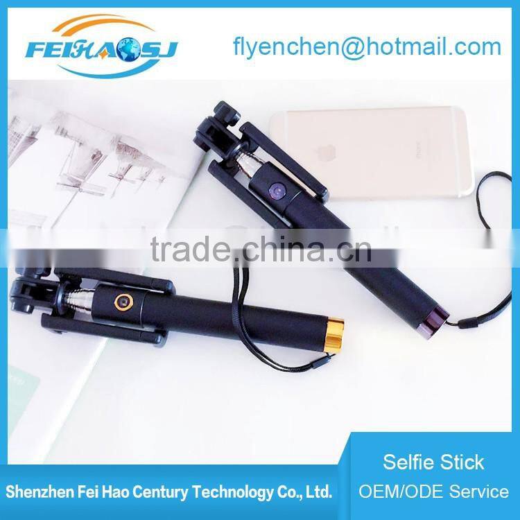 Colorful selfie stick for cell phone tripod selfie stick wireless monopod selfie stick