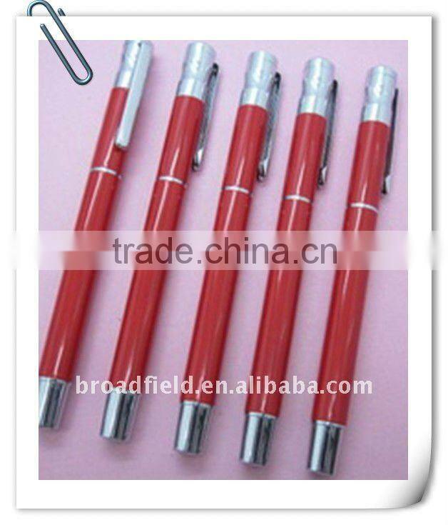 2012 metal pen clip design for promotion