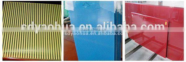 alibaba china technology toughened screen print on glass
