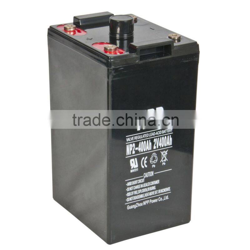 2V400AH Power supply 24 volt battery