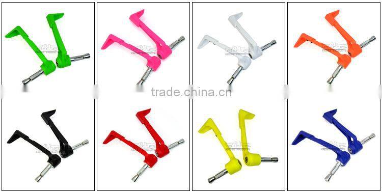 BJ-LG-004 Manufacture Red Bent Style Plastic Motorcycle lever guard protector