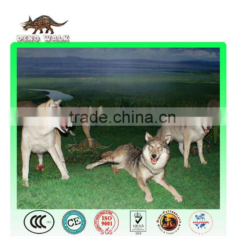 Life Size Wolf Animatronic