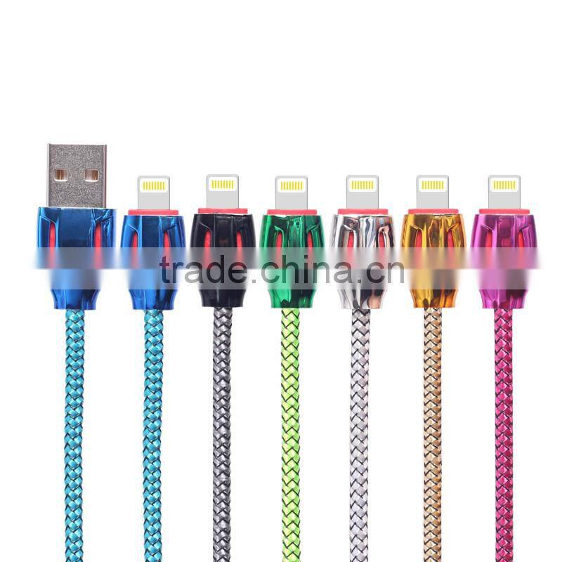 Coolsell cool Laser Snake USB Charger Data Sync Cable For iPhone 6 cable Samsung Micro USB cable