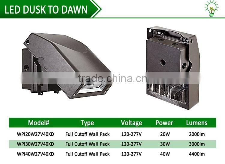 LED Wall Pack Full Cutoff 40W