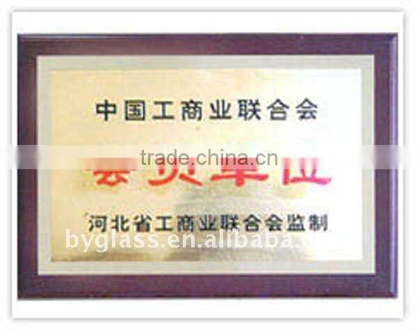 art glass bottle horse