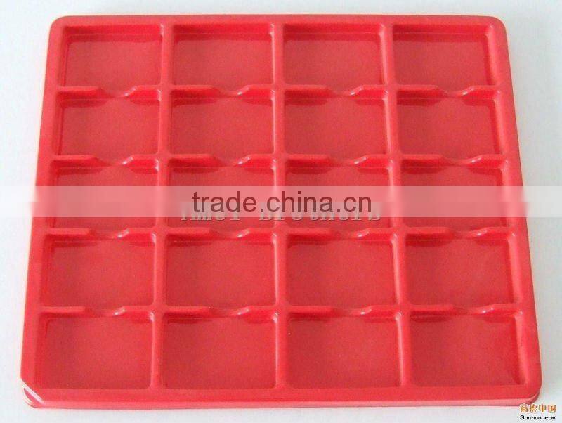 Best Price Vacuum Forming Plastic Product Advertising Display Tray For Supermarket Promotion