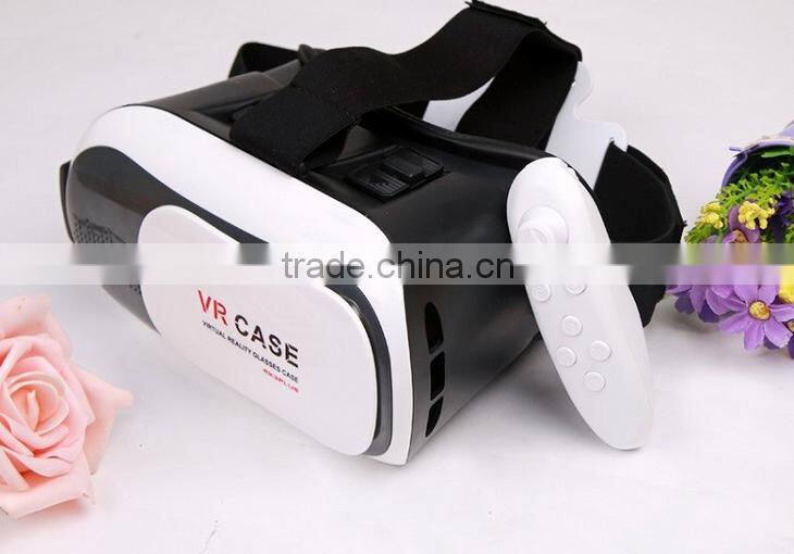 New and hot 2nd generatoin vr box 2.0 virtual reality 3d glasses for ios and andriod 2nd generation vr box