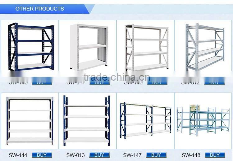 Durable supermarket fruit stand rack steel shelf