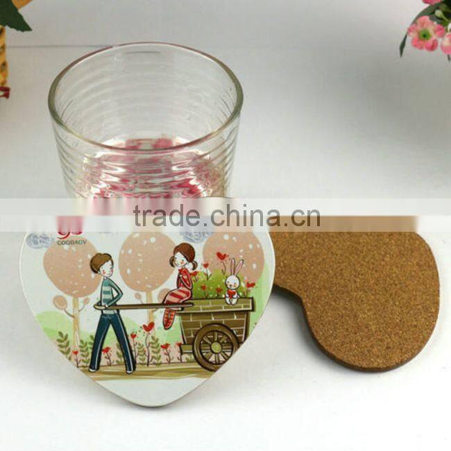 Promotional cheap printed beer glass coaster for sale