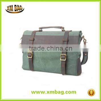fashion style wterproof canvas messenger bags, briefcase