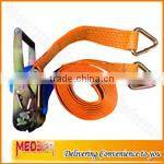 BS 5000kg 2inch For Truck Using Ratchet Strap Double J Hooks Complies To EN12195-2