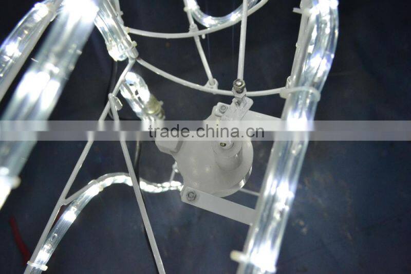 Motor control outdoor christmas animated rope light