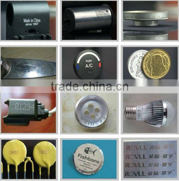 Huahai 20w mini fiber laser marking machine for bar code