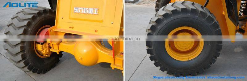 AOLITE 927FZ tractor front end loader with snow blower