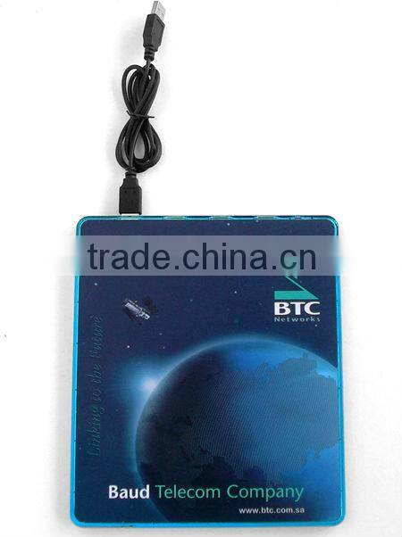 usb light mouse pad with email website calculator switch on/off