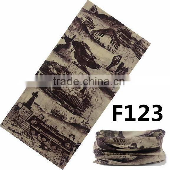 New arrival fashion cool skull print magic scarf/#