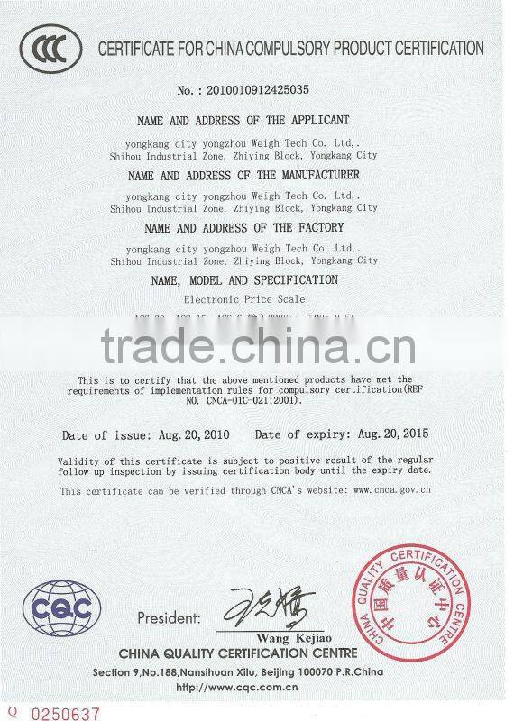 35kgs bright color electronic compact scale