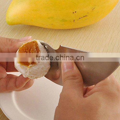 2 in 1 Stainless Stee Kiwi Peeler Fruit Knife Kiwi Parer