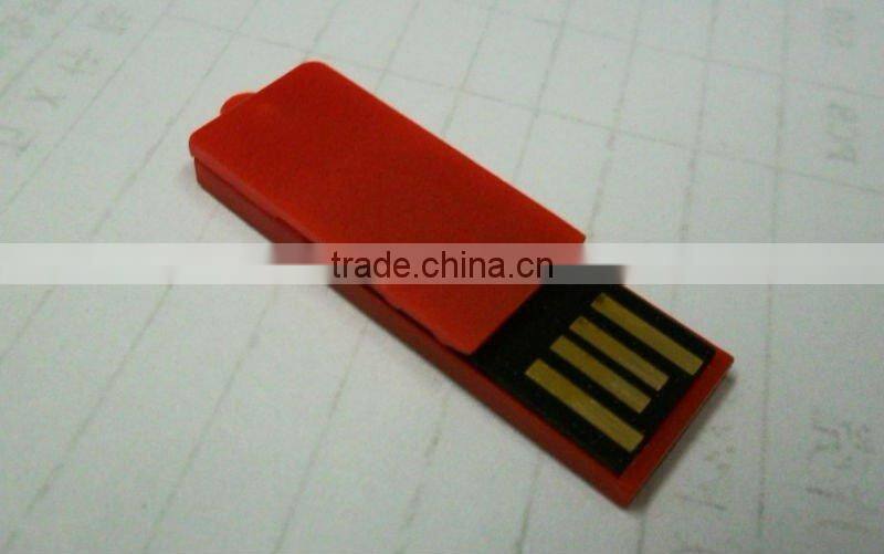 Hot selling!!Mini paper clip USB flash drive