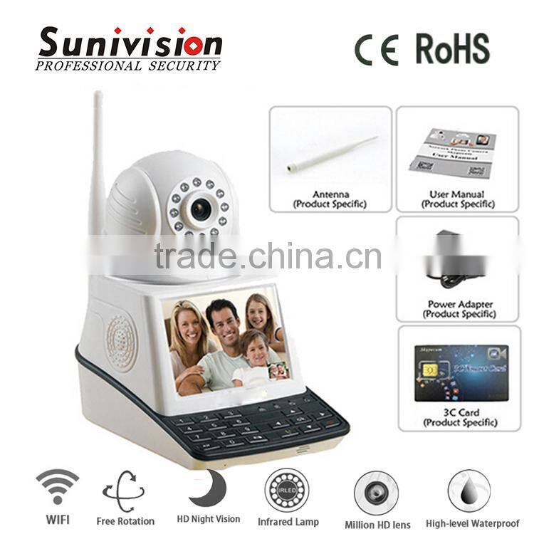 Home cctv security camera LOW COST PROMOTION New Solution P2P WIFI IP cameras with Alarm smart home WiFi IPcamera