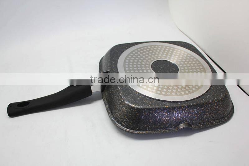 HQ aluminum square fry pan