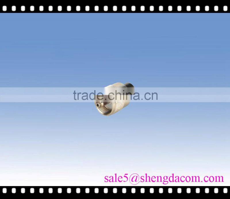 UHF MALE /PL259 crimp straight adapter connector