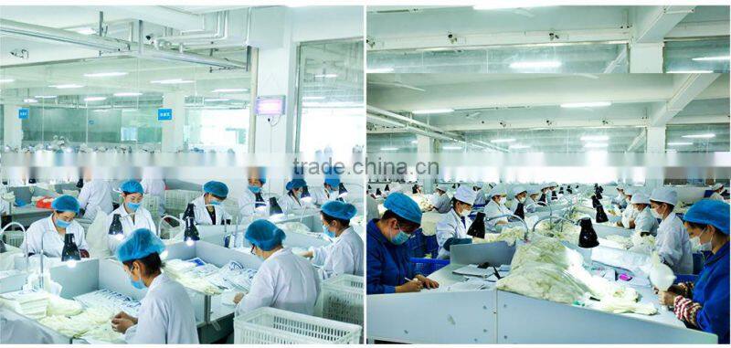 100pcs per bag medical PP non woven disposable gown hospital