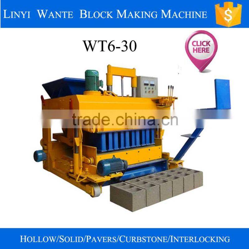 QT40-3 Egg laying brick machinery for small business